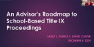 Title slide of presentation